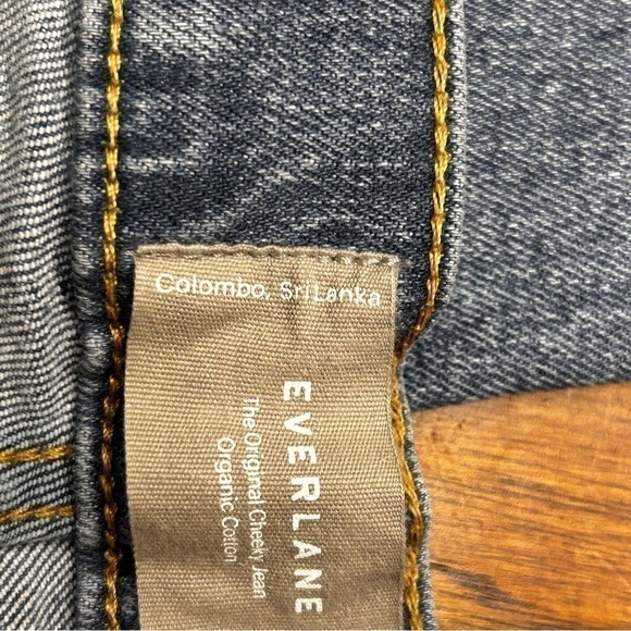 Everlane women’s the original cheek Jean organic cotton 26 crop jeans - Picture 5 of 8